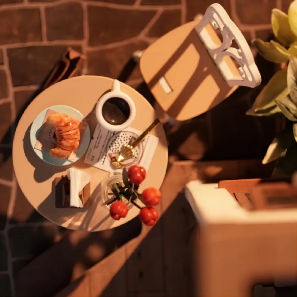 3D-пазл Robotime Slow Life Café  - фото 2