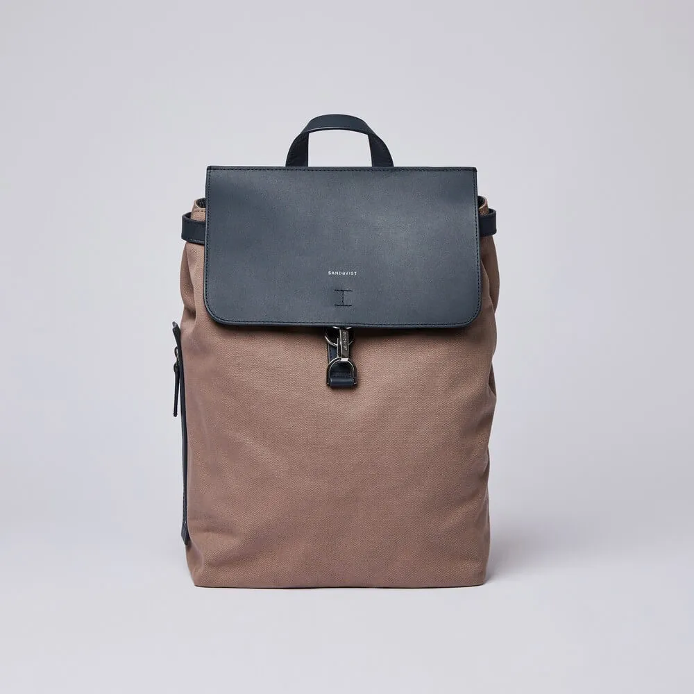 Рюкзак Sandqvist Alva Metal Hook Earth Brown Navy - фото 2