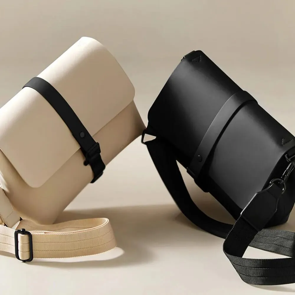 Кроссбоди сумка Gaston Luga Splash Cloud Cream - фото 10