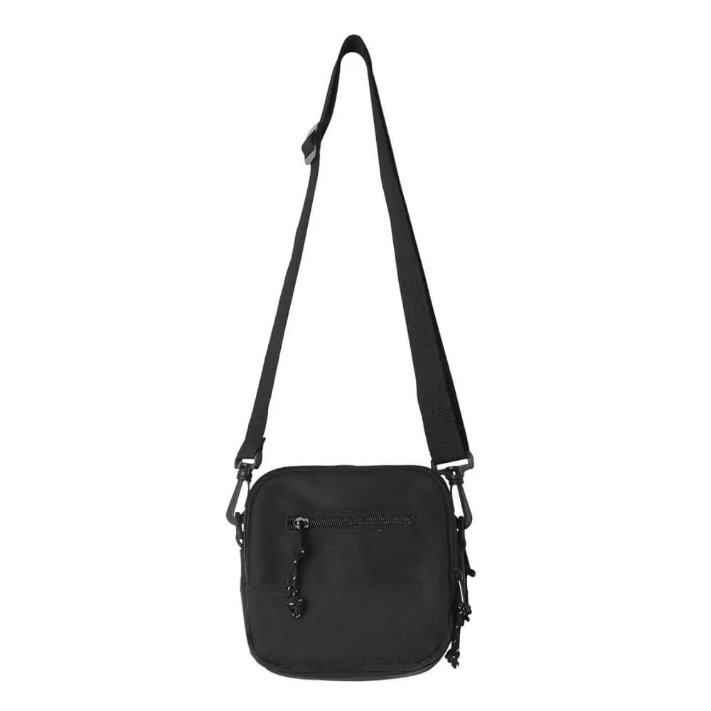 Сумка Obey Small Messenger Bag Black - фото 6