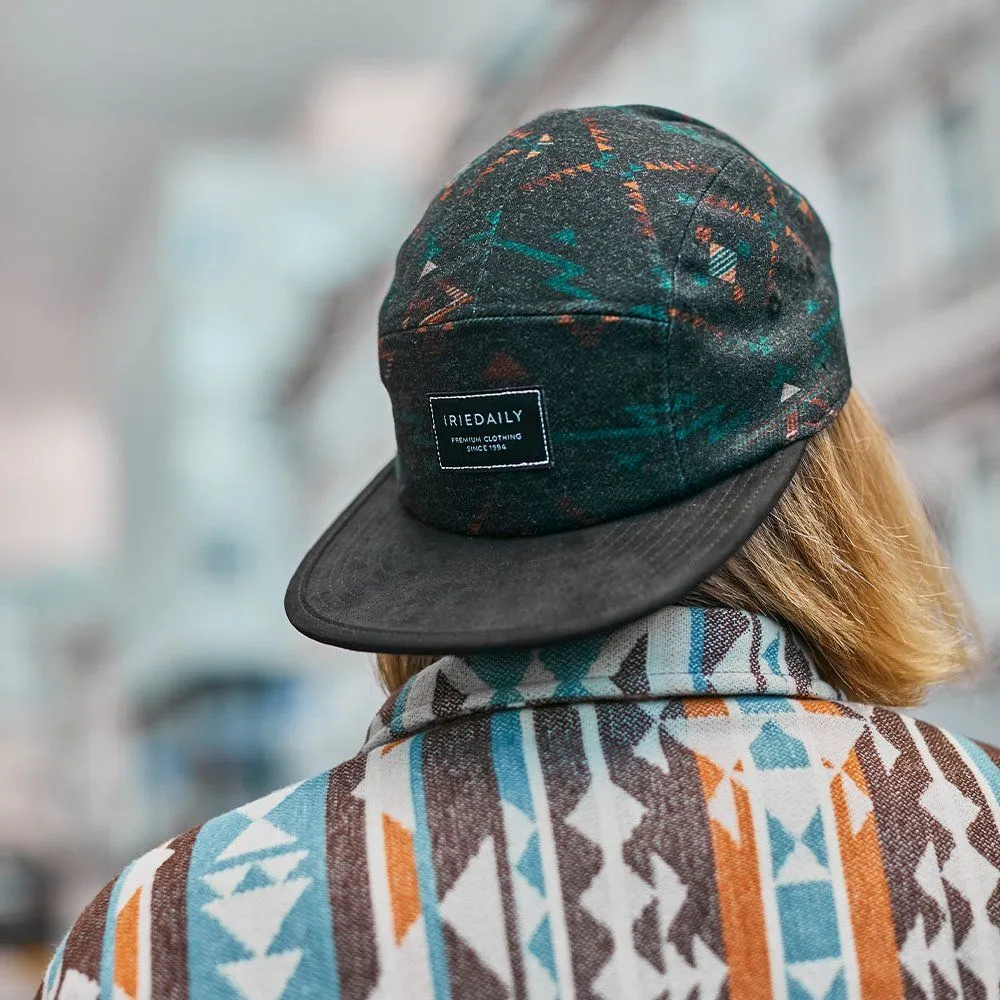 Кепка Iriedaily Santania 5 Panel Cap Black Melange - фото 1