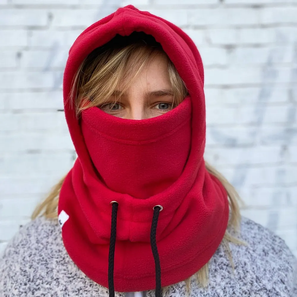 Капюшон Kusto Hood M красный - фото 1