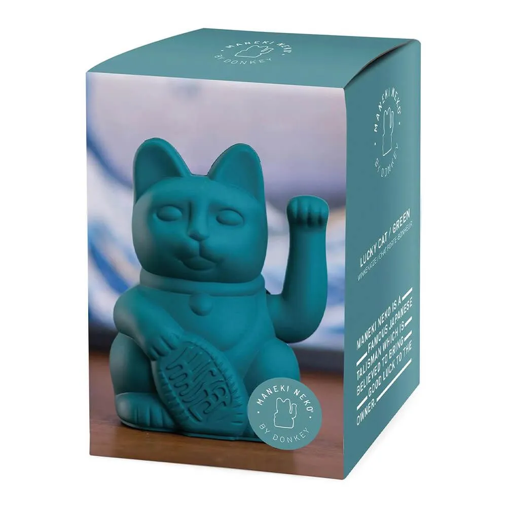Манэки-нэко - Lucky Cat зелёный - фото 6