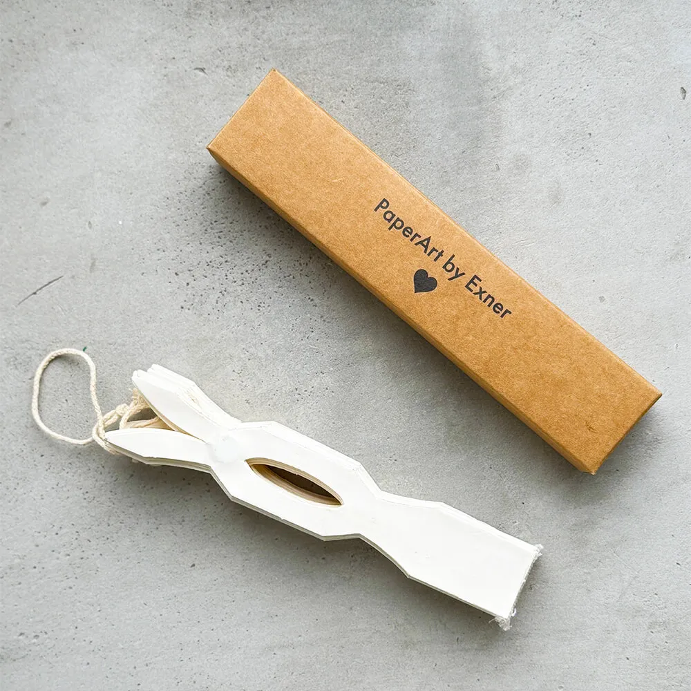 Большая бумажная звезда 17.5 x 3.5 x 17.5 см - фото 3