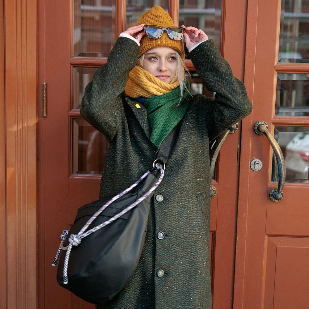 Сумка Friend Function ИЗИ черная прорезиненная - фото 5