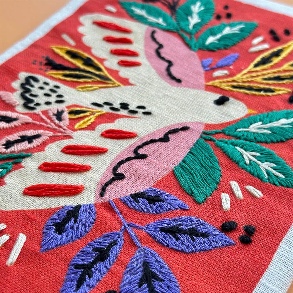 Большой набор для вышивки Не белый лист (разные дизайны) - фото 9