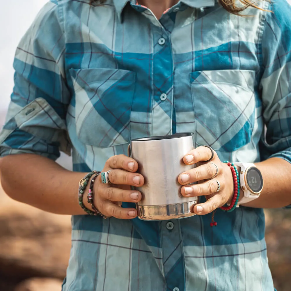 Термокружка Klean Kanteen Camp Mug 355 мл Brushed Stainless - фото 10