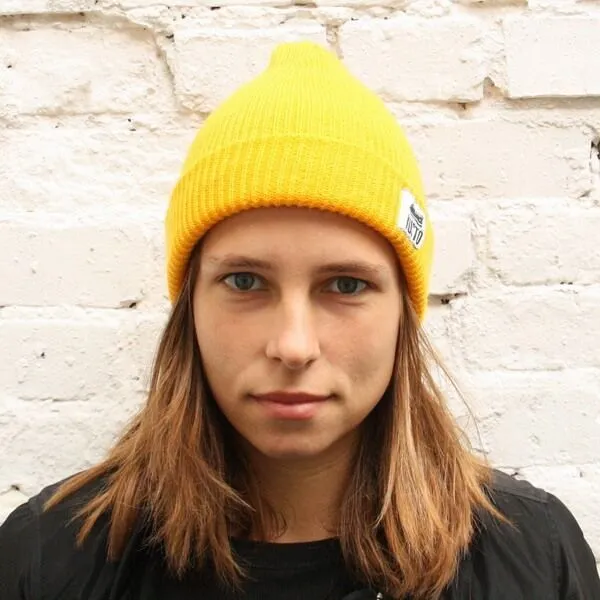 Шапка Kusto One желтая - фото 9