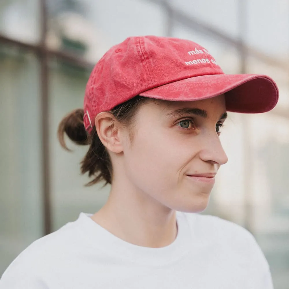 Кепка Friend Function mas flow menos control красная со светонакопительной нитью - фото 2