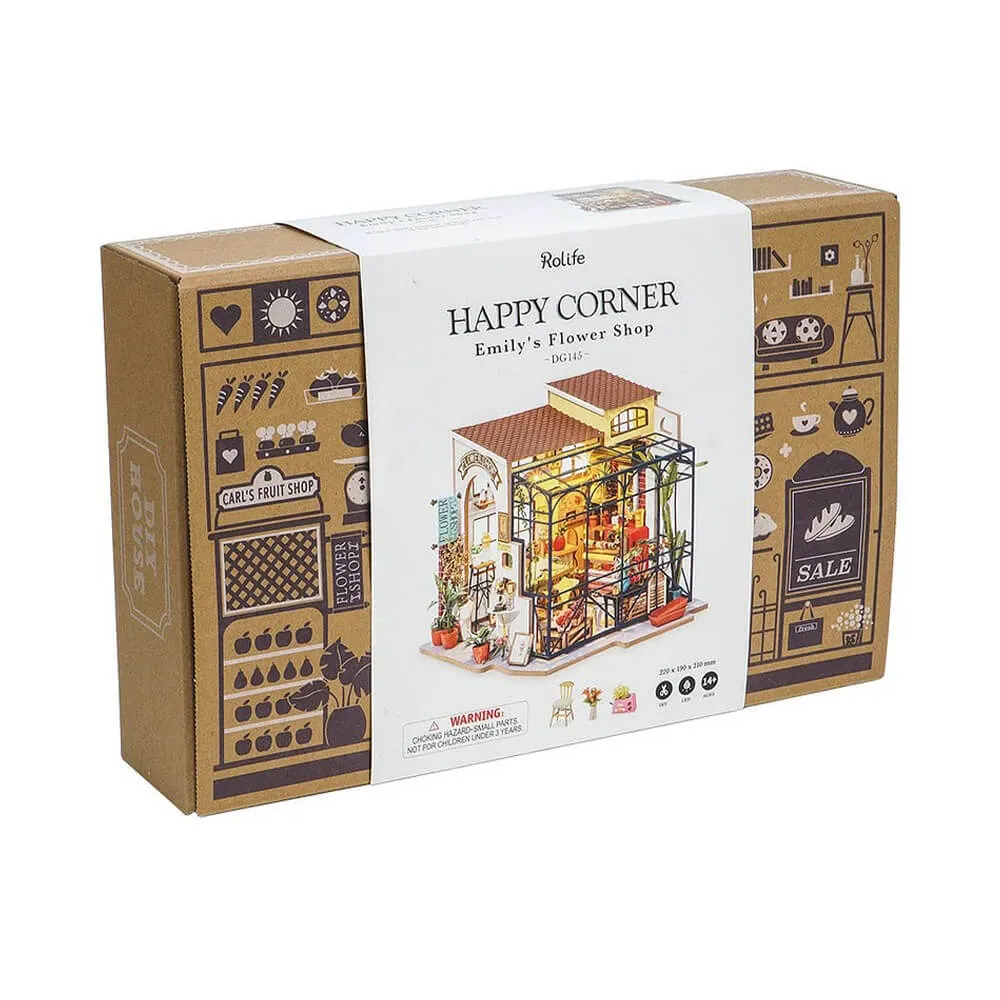Интерьерный конструктор Robotime Emily's Flower Shop - фото 13
