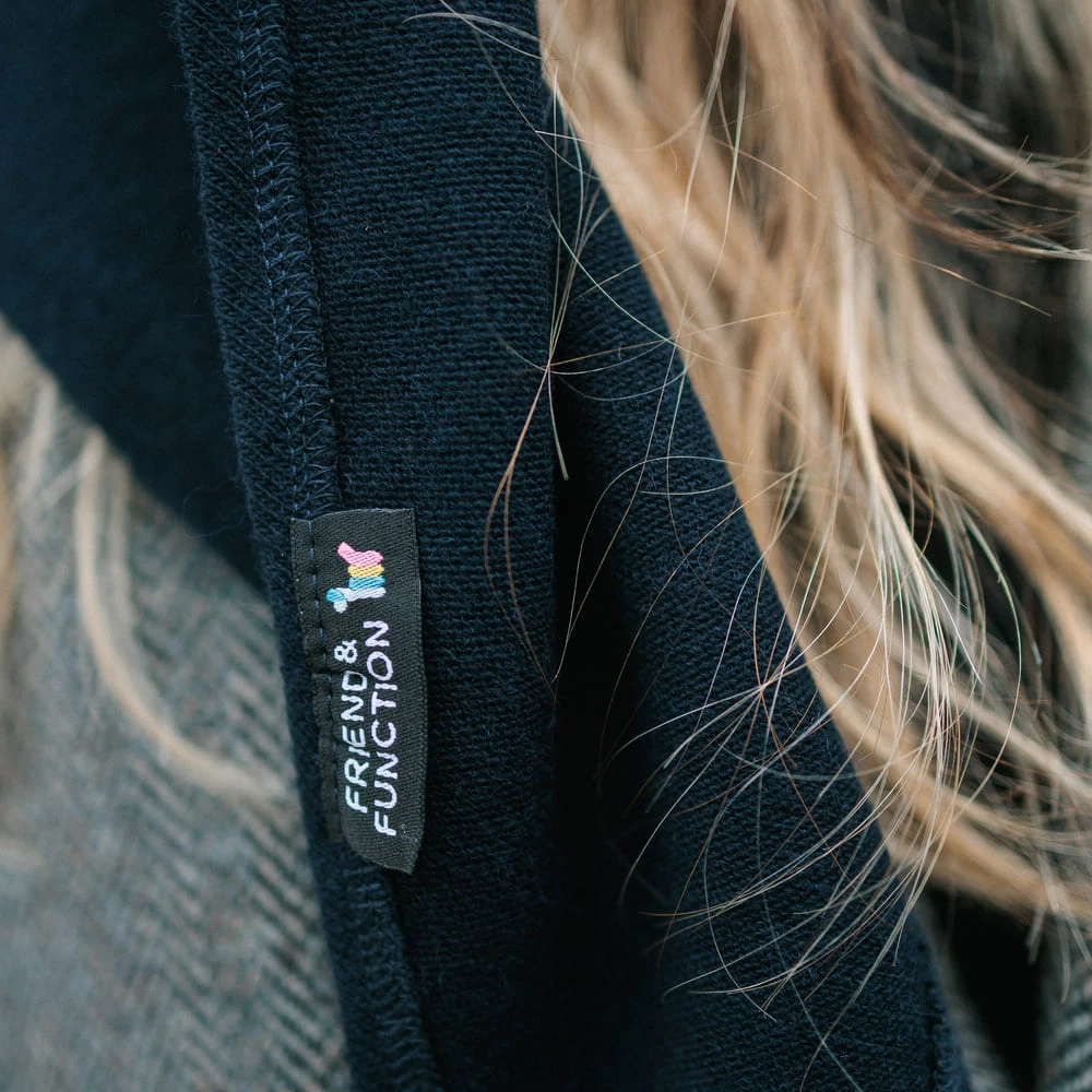 Косынка Friend Function шерстяная кобальт - фото 5