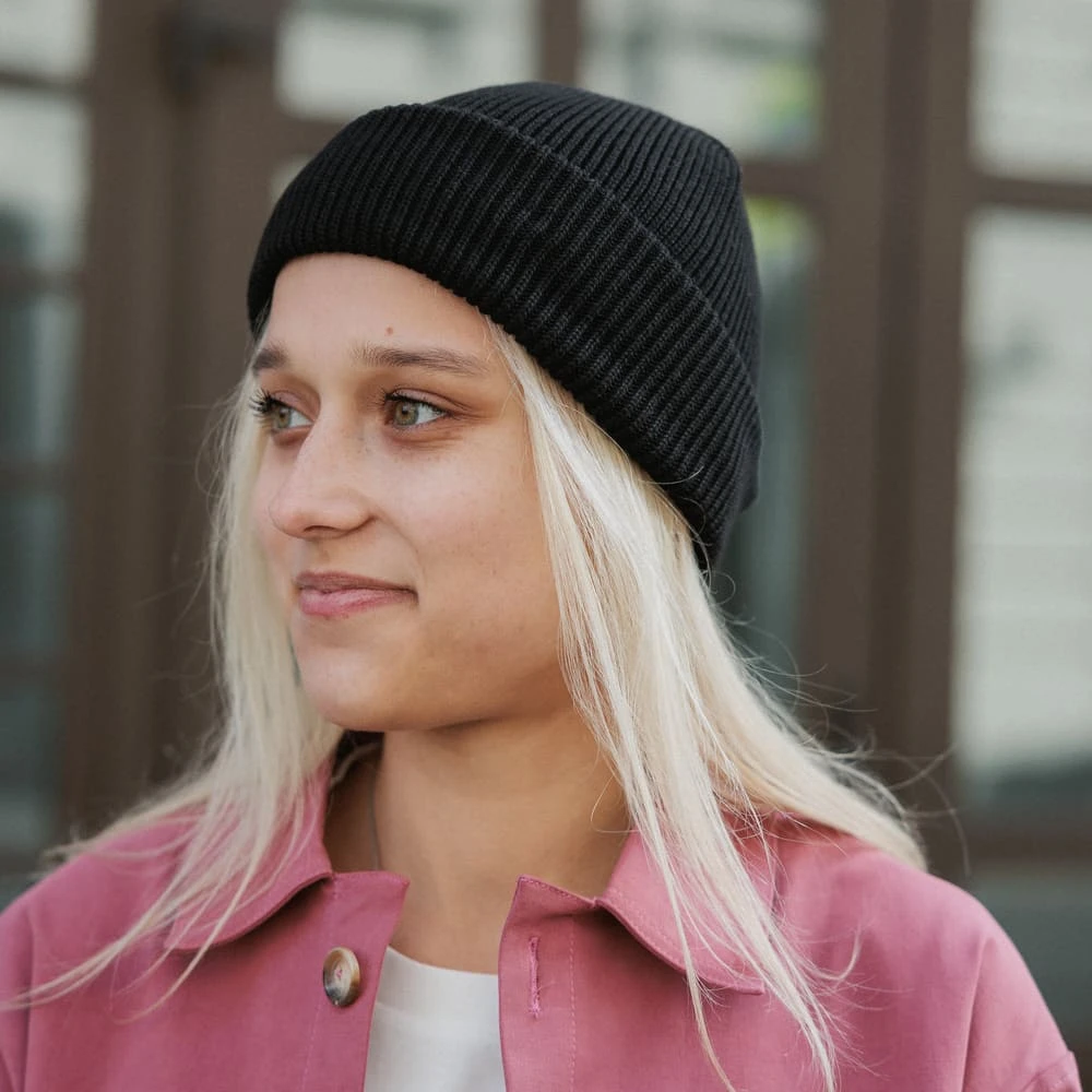 Шапка CHECK YA HEAD черная 25220/1 - фото 3