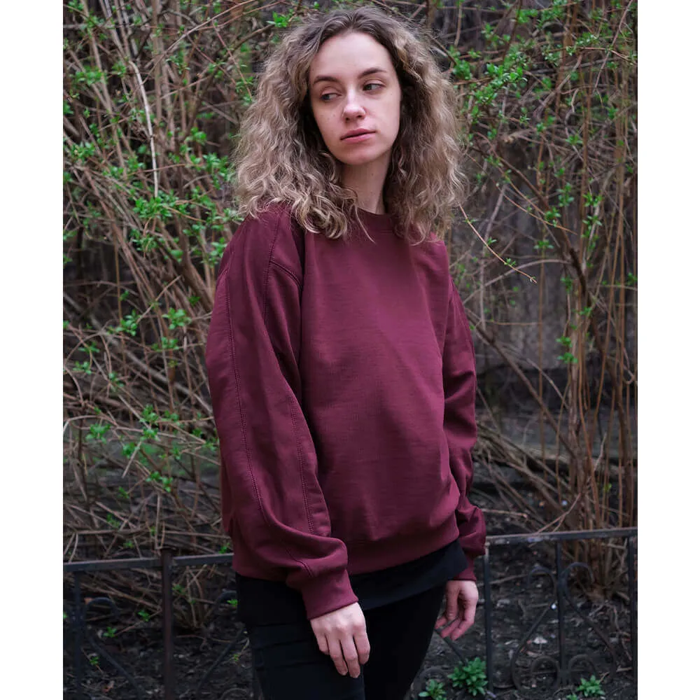 Свитшот Меч BASIC Maroon - фото 2