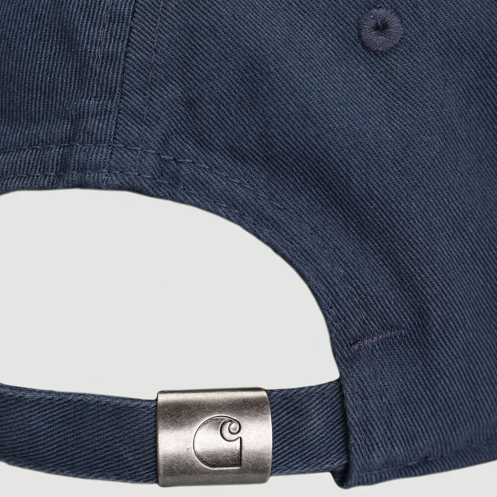 Кепка Carhartt WIP Madison Logo Storm Blue/Wax - фото 8