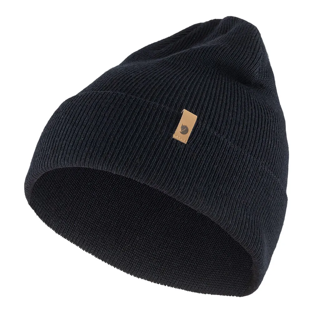 Шапка Fjallraven Classic Knit Hat Dark Navy (555) - фото 3