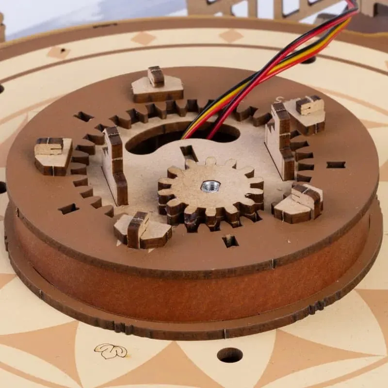 3D-пазл + музыкальная шкатулка Robotime Классическая карусель - фото 13