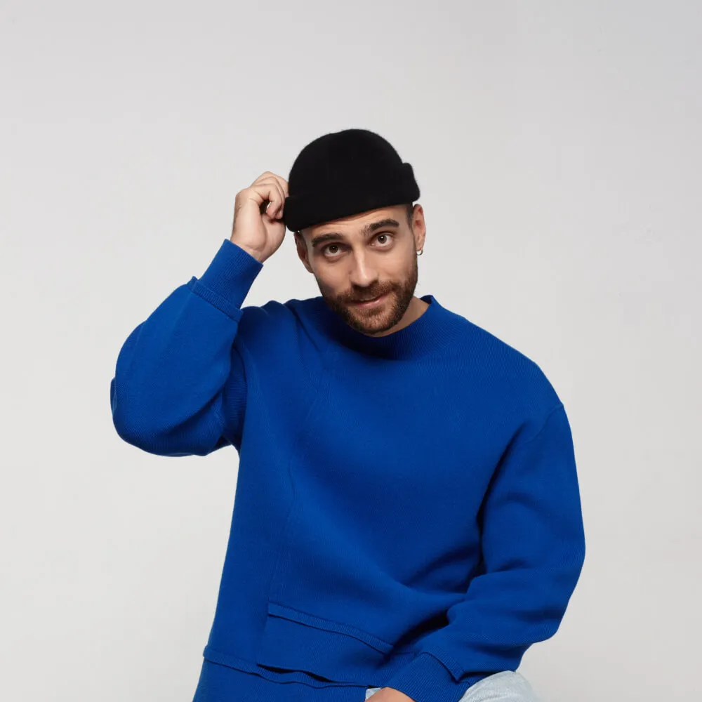 Шапка CHECK YA HEAD чёрная T330/1 - фото 1