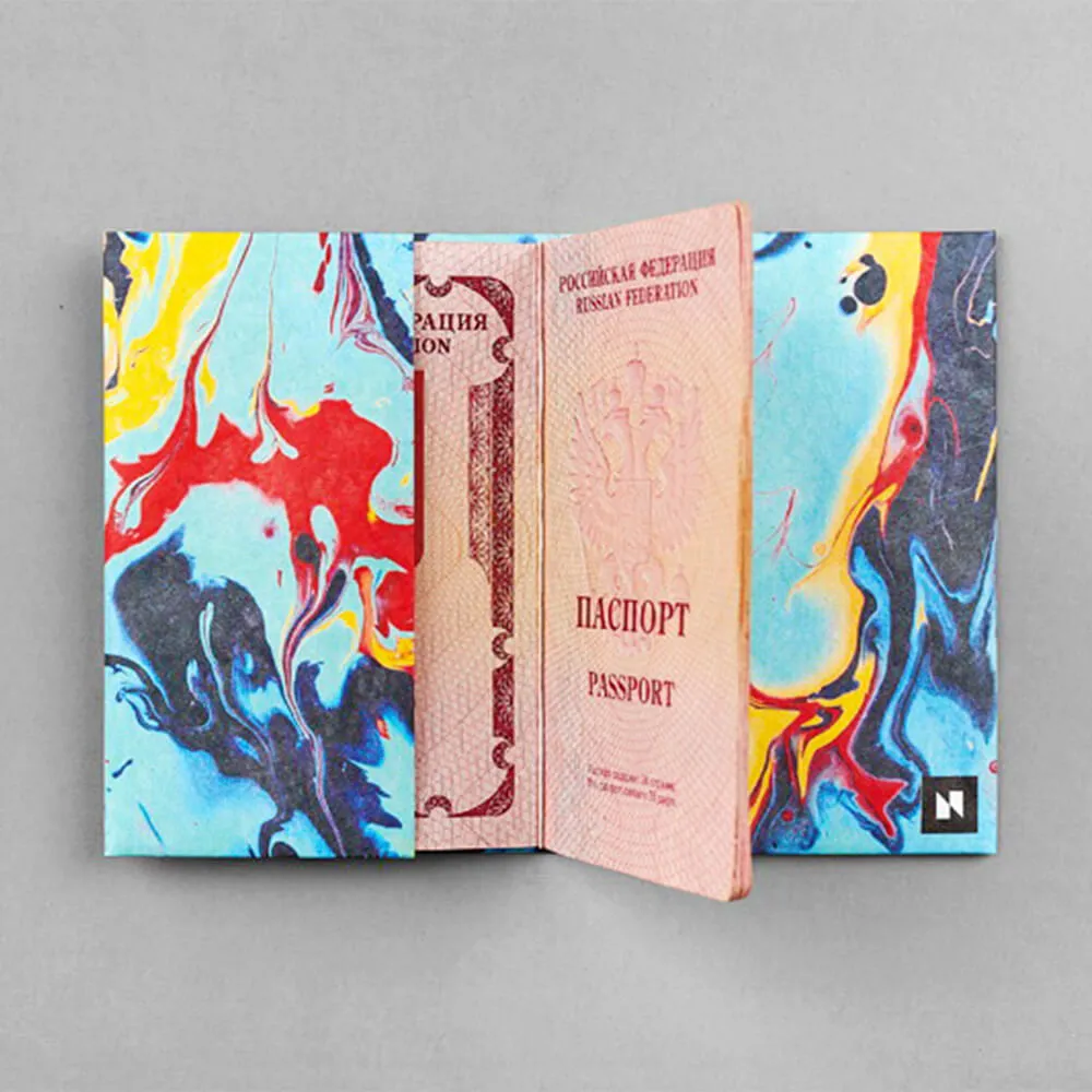 Обложка для паспорта из тайвека New Wallet New Woodstock - фото 3