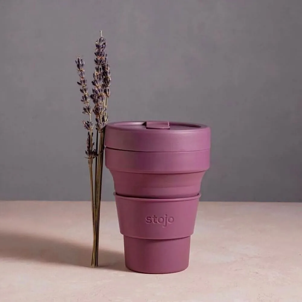 Складной стакан Stojo Plum 355 мл - фото 5