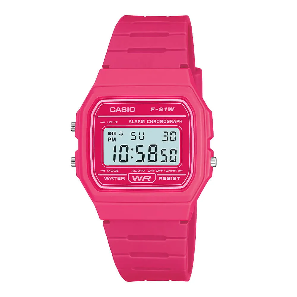 Часы Casio F-91WC-4A - фото 1