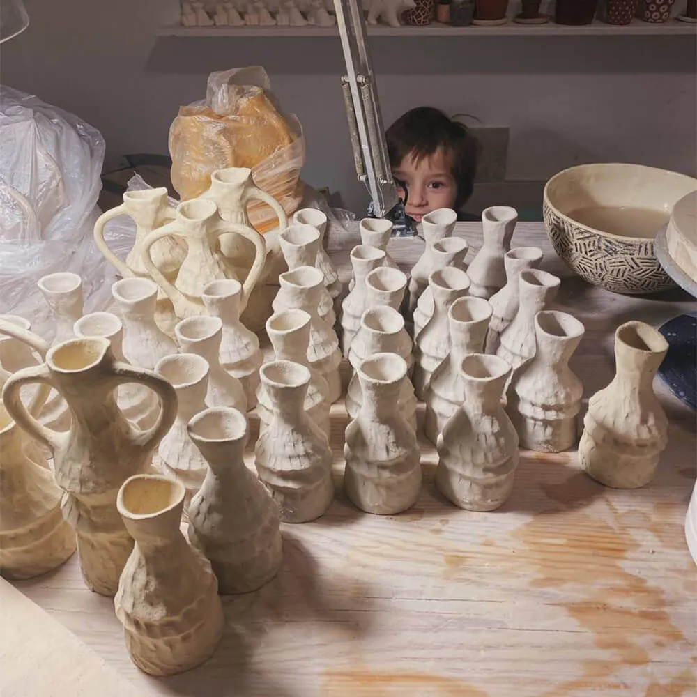 Подсвечник Юлии Каптур форма 1 коралловый - фото 11