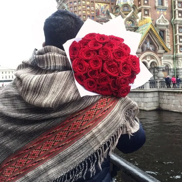 Большой шерстяной шарф Grey Melange Folk - фото 3