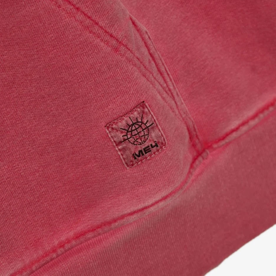 Худи Меч HD GARMENT DYED Scarlet Red  - фото 5