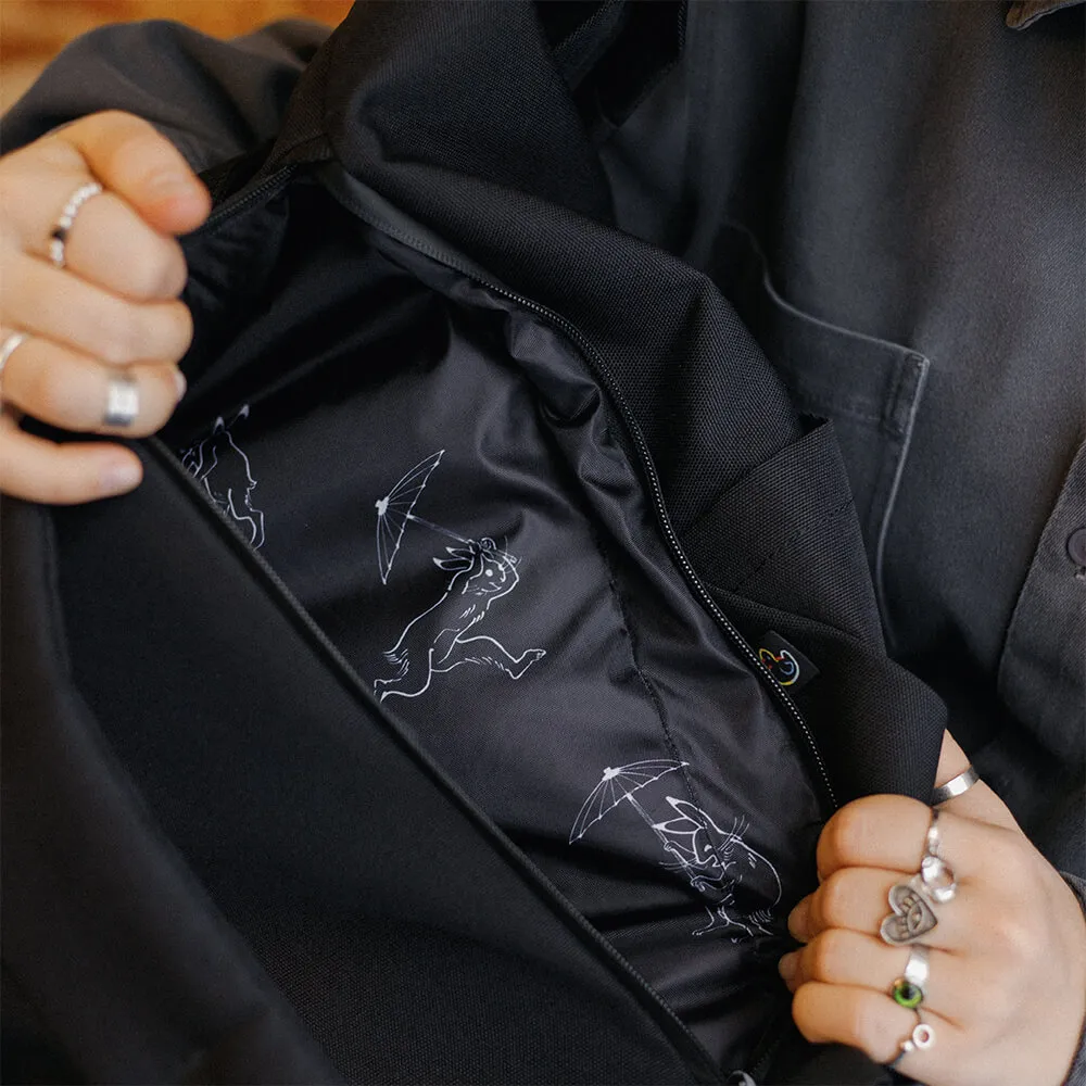 Большой рюкзак-роллтоп Friend Function черный - фото 4