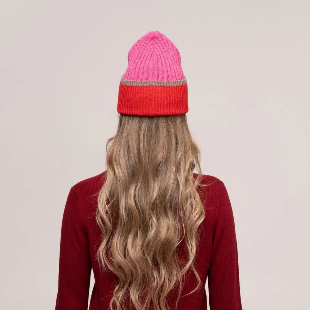 Шапка CHECK YA HEAD колорблок 2525/176 - фото 3