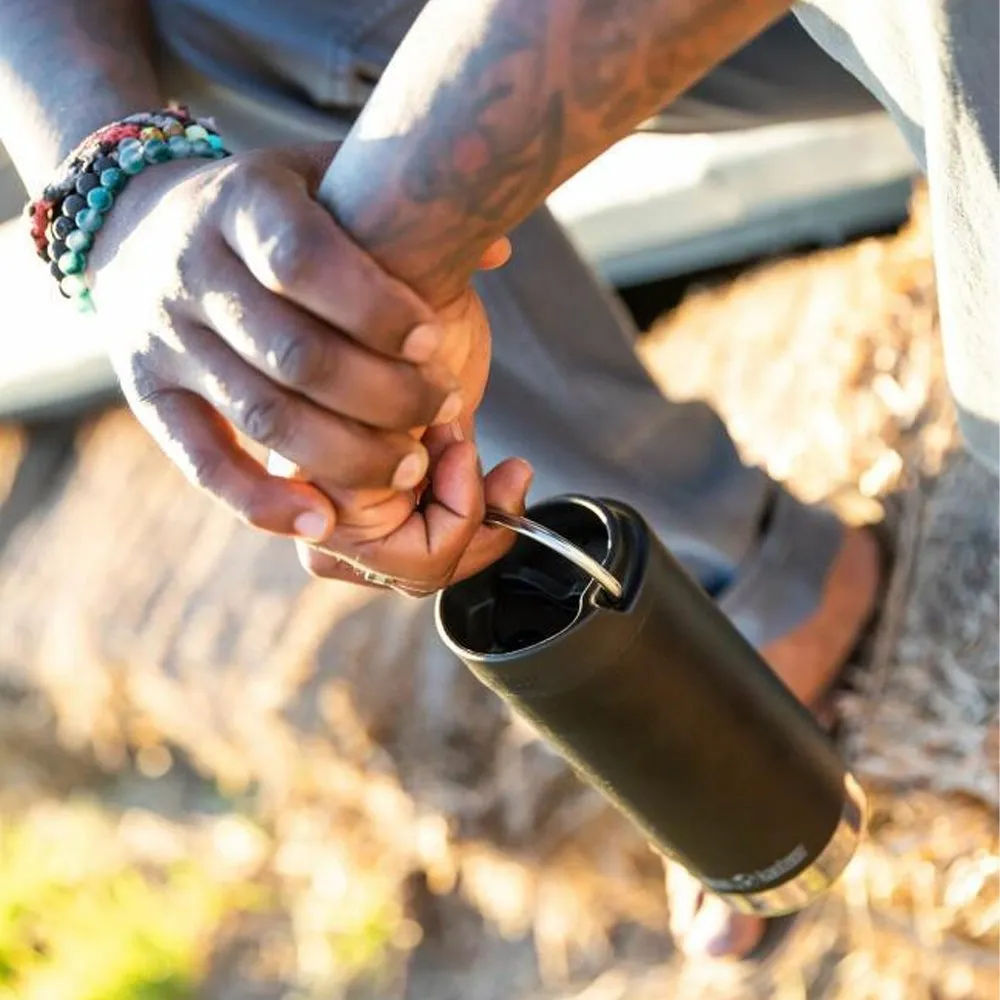 Термокружка Klean Kanteen TKWide 355 мл Cafe Cap Black - фото 7