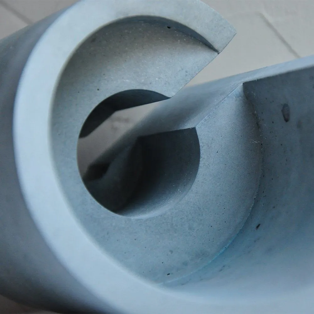 Светильник CONCRETE COLOR Fackel глубинный синий - фото 3