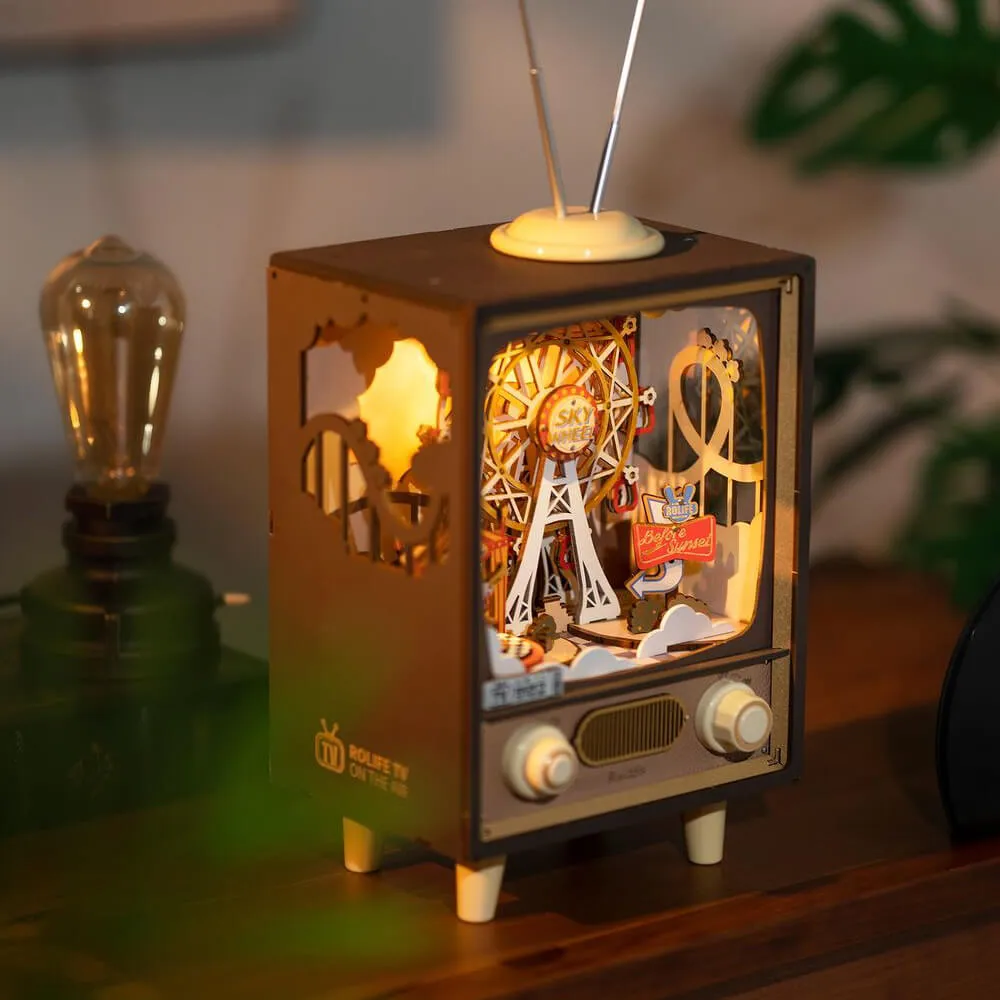 3D-пазл + музыкальная шкатулка Robotime Sunset Carnival - фото 8