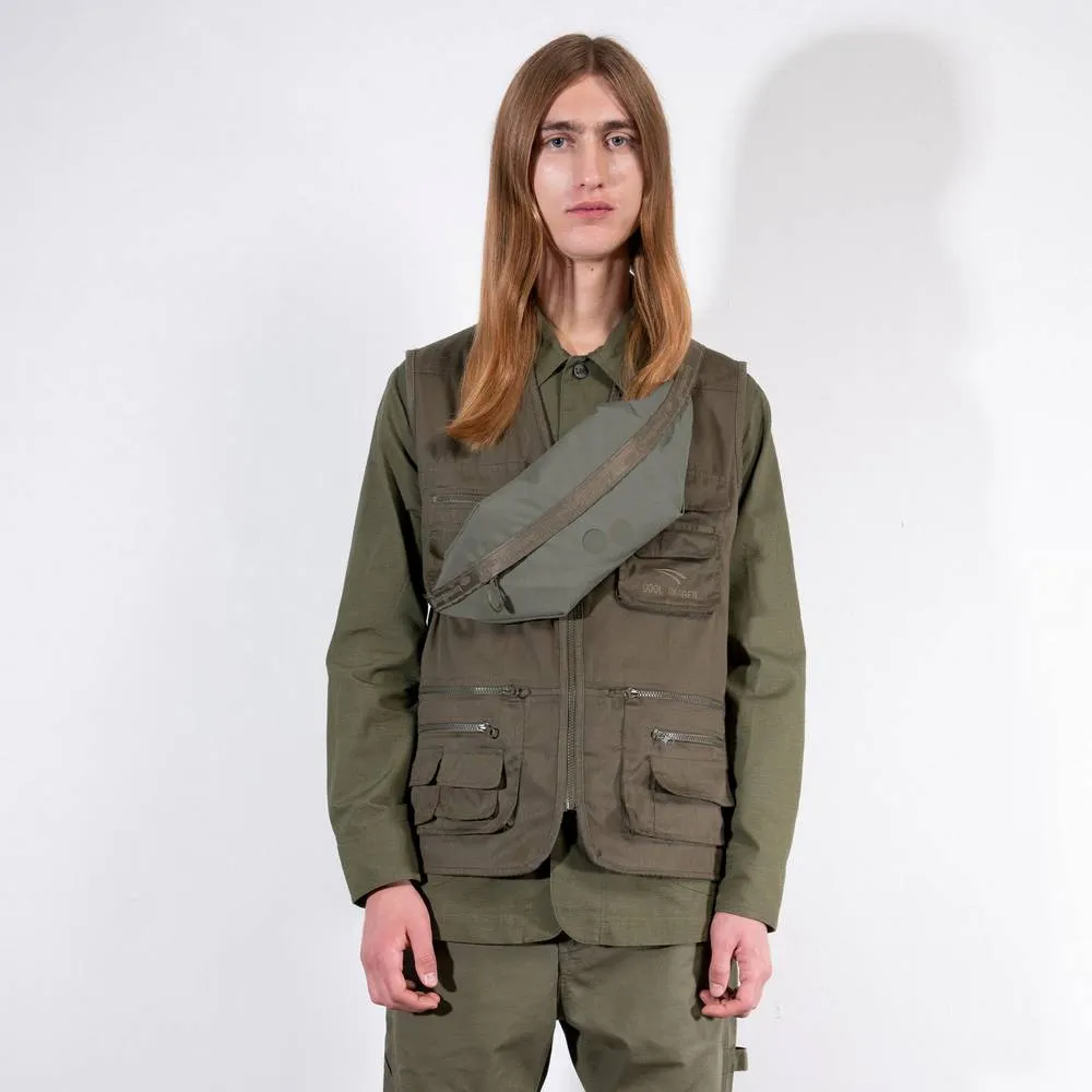 Сумка на пояс Pinqponq Brik Airy Olive - фото 2