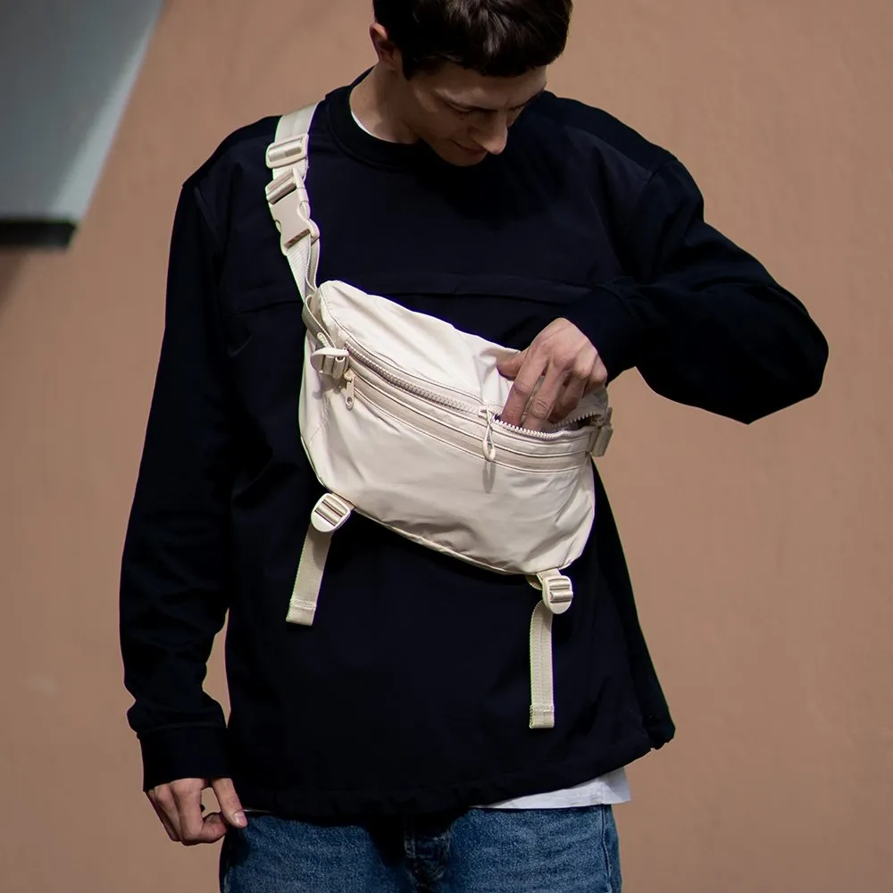 Сумка SHU большая бежевая - фото 3