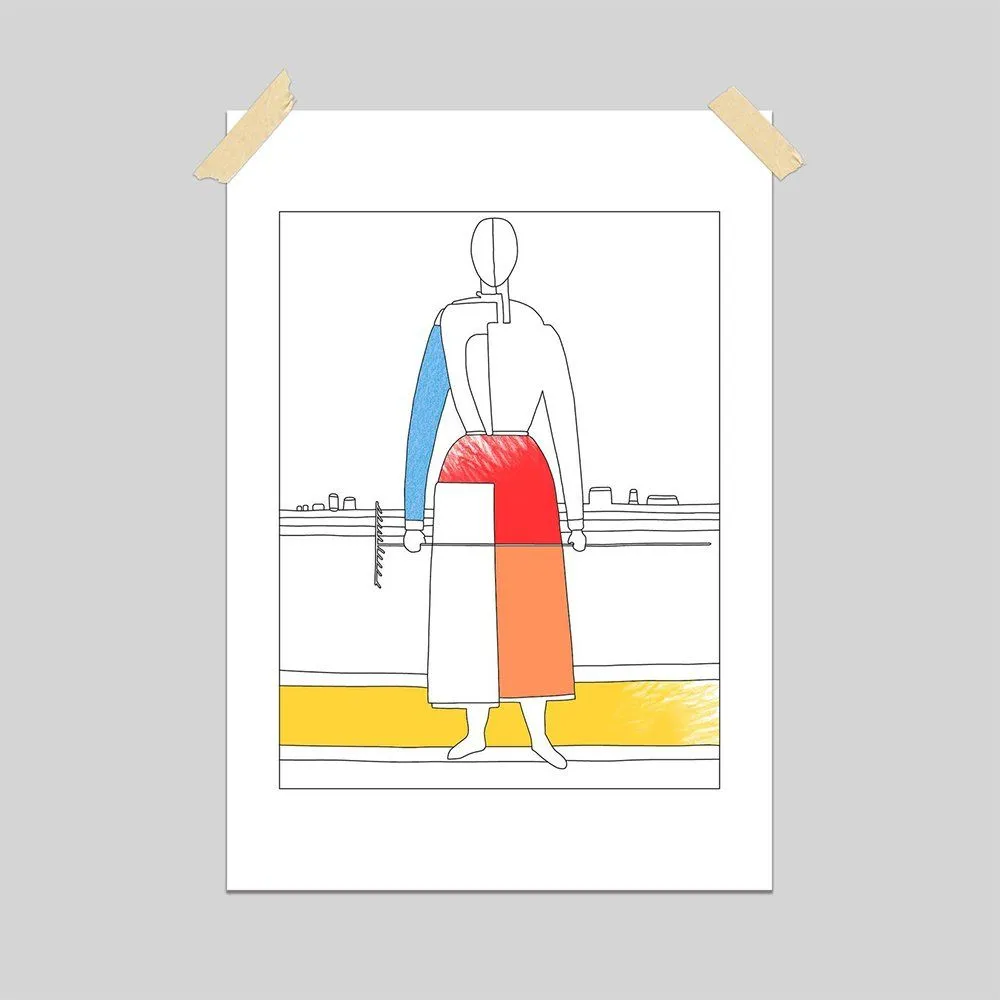 Раскраска Я - Малевич. Супрематизм - фото 2