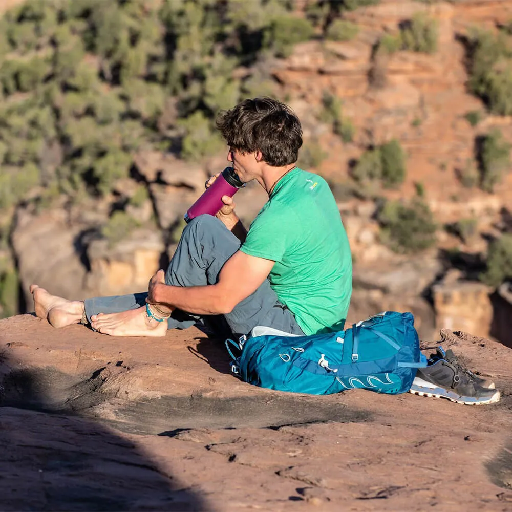 Термокружка Klean Kanteen TKWide 473 мл Twist Cap Purple Potion - фото 8