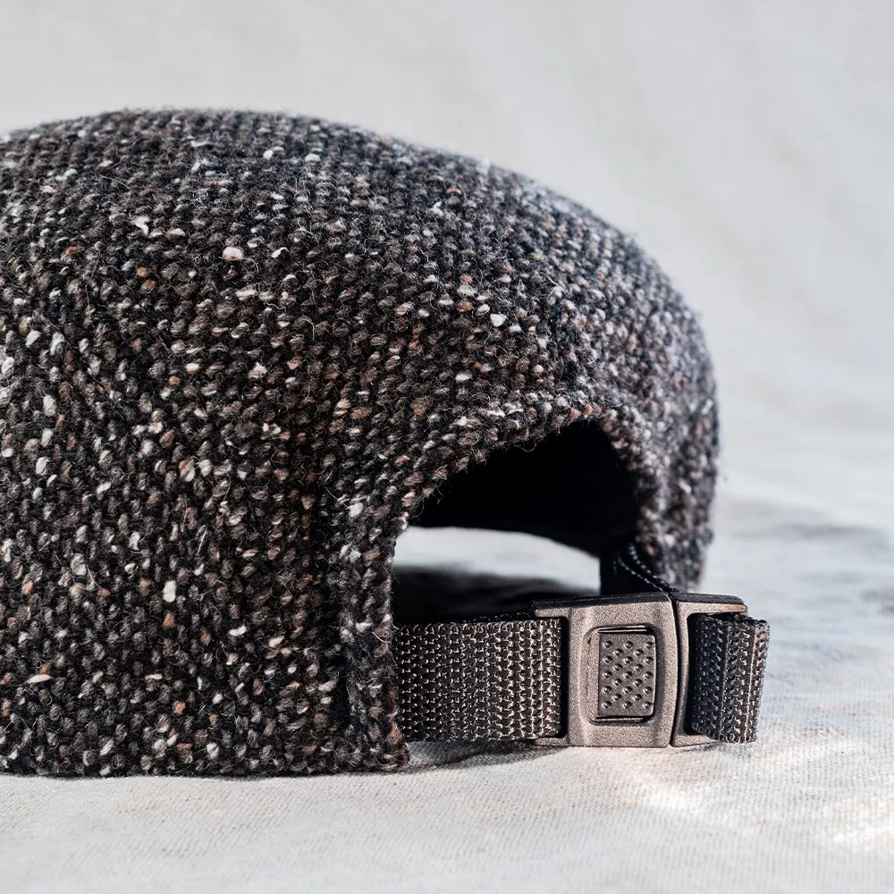 Пятипанельная кепка из твида Friend Function черная - фото 10