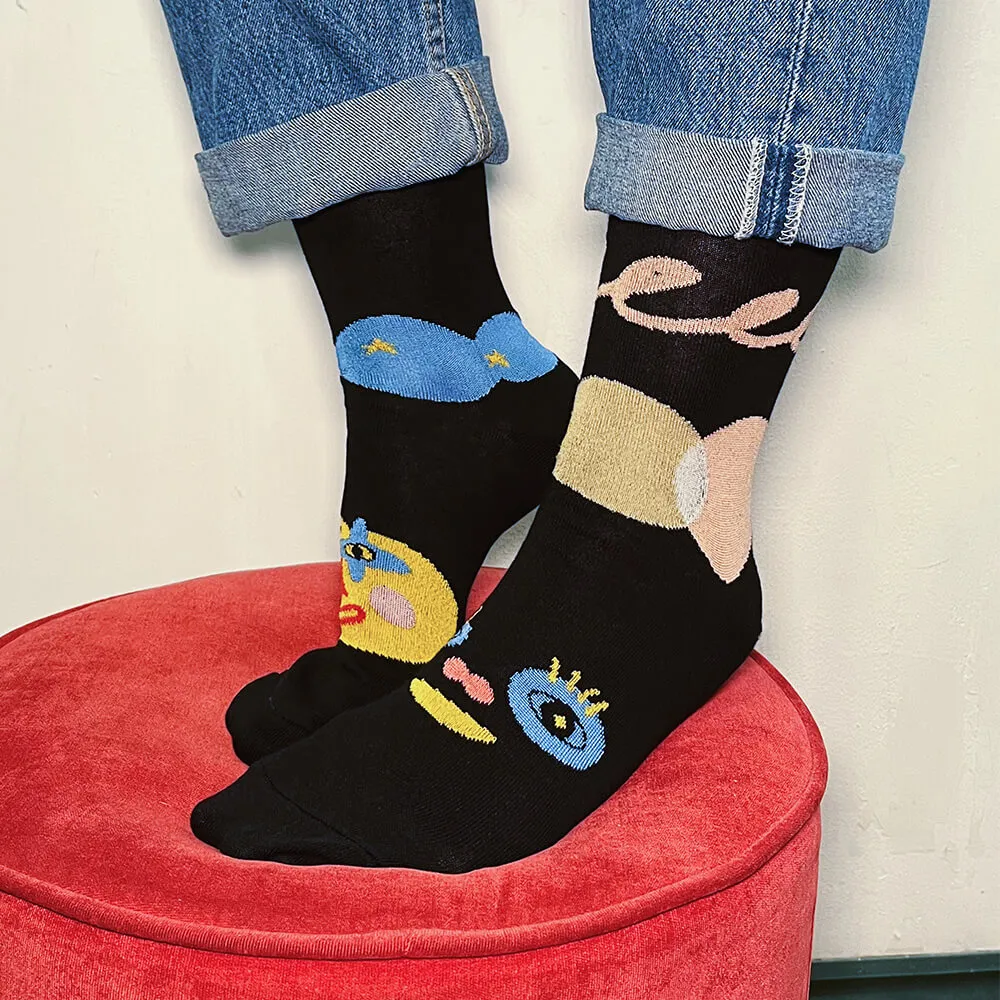 Носки Friend Function Смайл Фейс 36-40 - фото 1