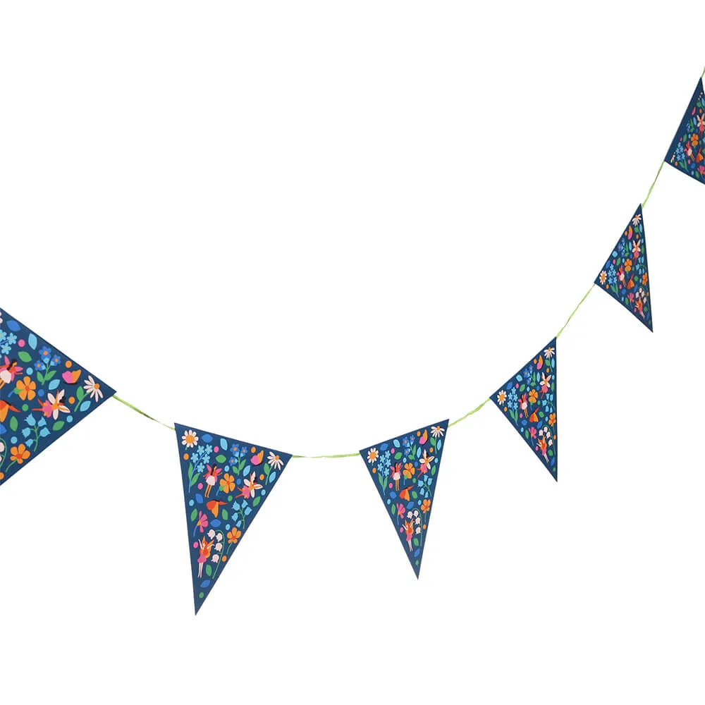 Флажки для вечеринки Fairies In The Garden REX - фото 4