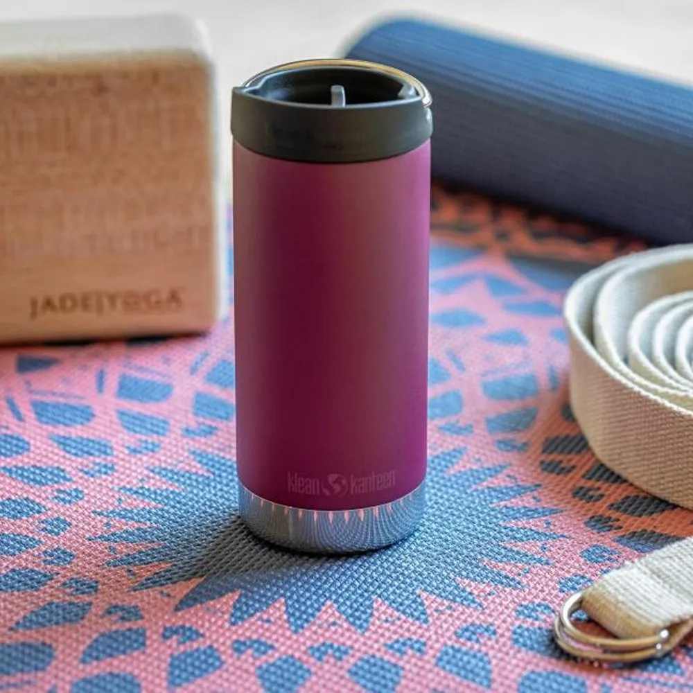 Термокружка Klean Kanteen TKWide 355 мл Cafe Cap Purple Potion - фото 4