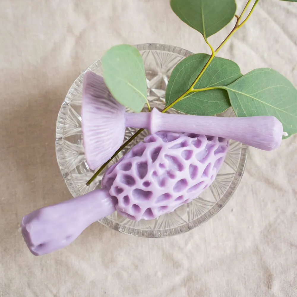 Ароматическая свеча Unification Love Сморчок лиловый - фото 4