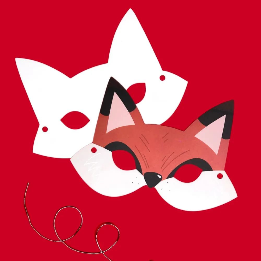 Новогодние маски с животными Подписные Издания - фото 13