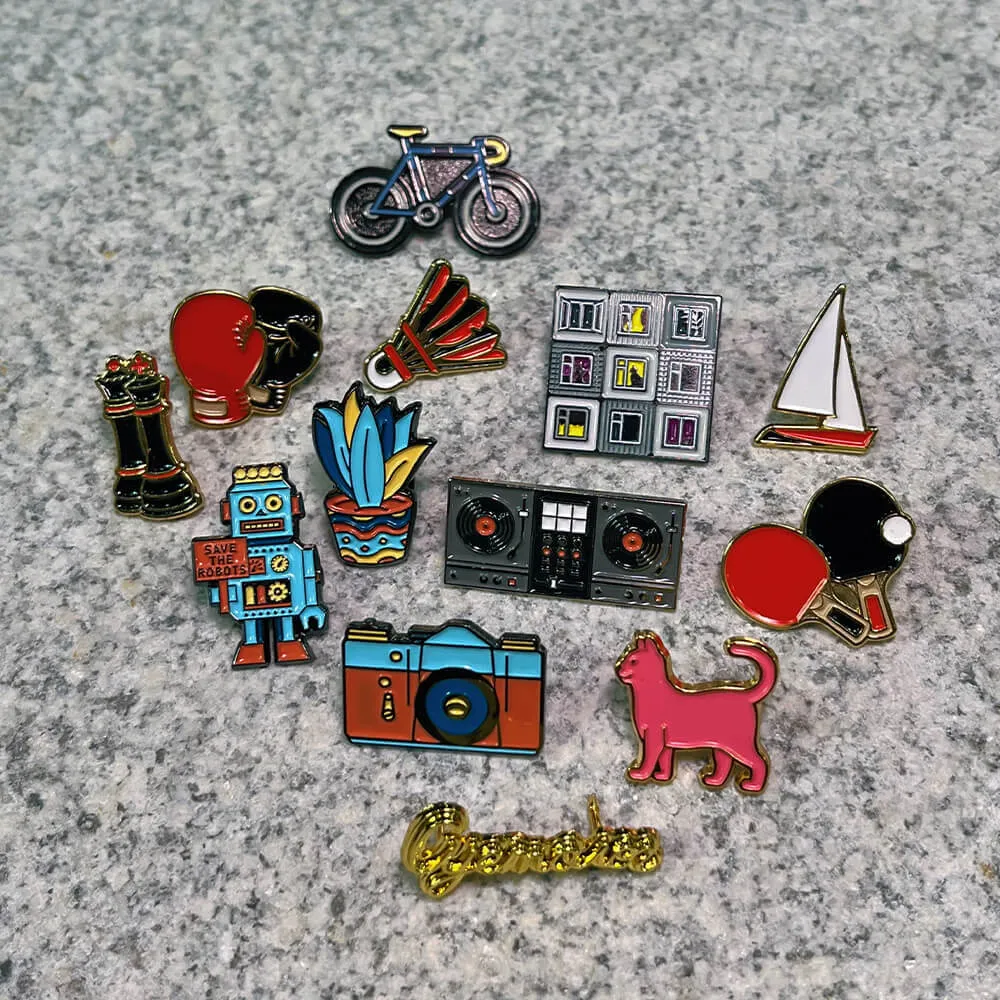 Значок Friend Function Велосипед синий - фото 5