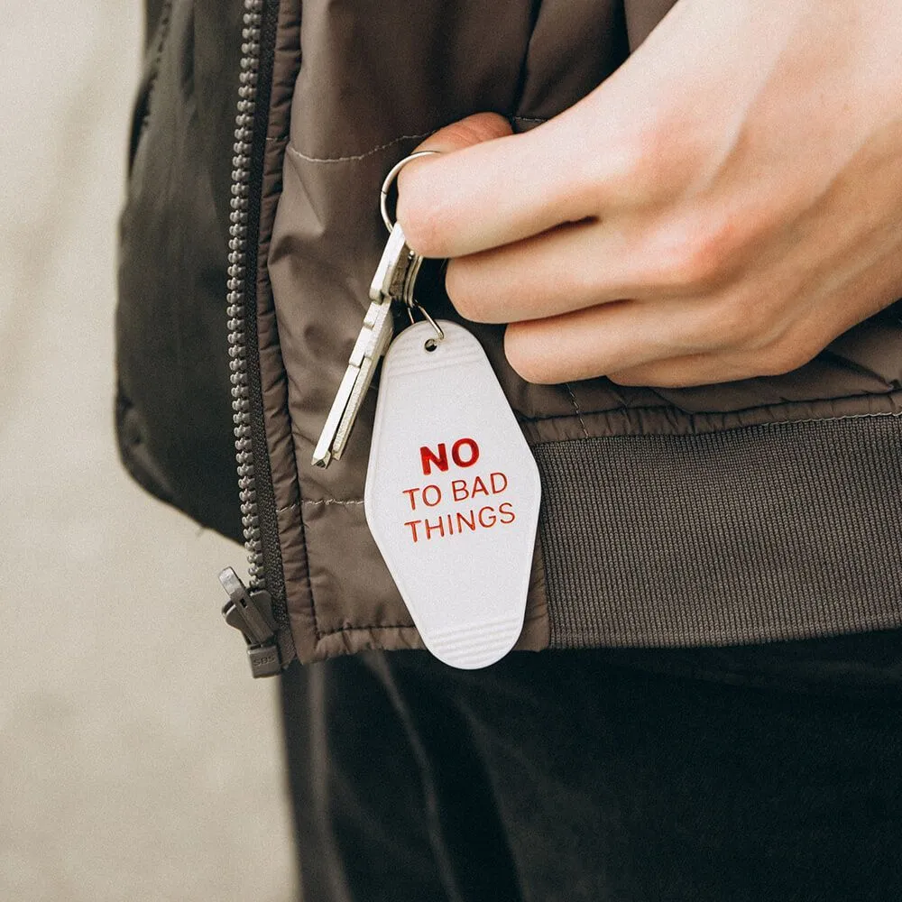 Брелок на ключи Friend Function PLEACE белый - фото 4