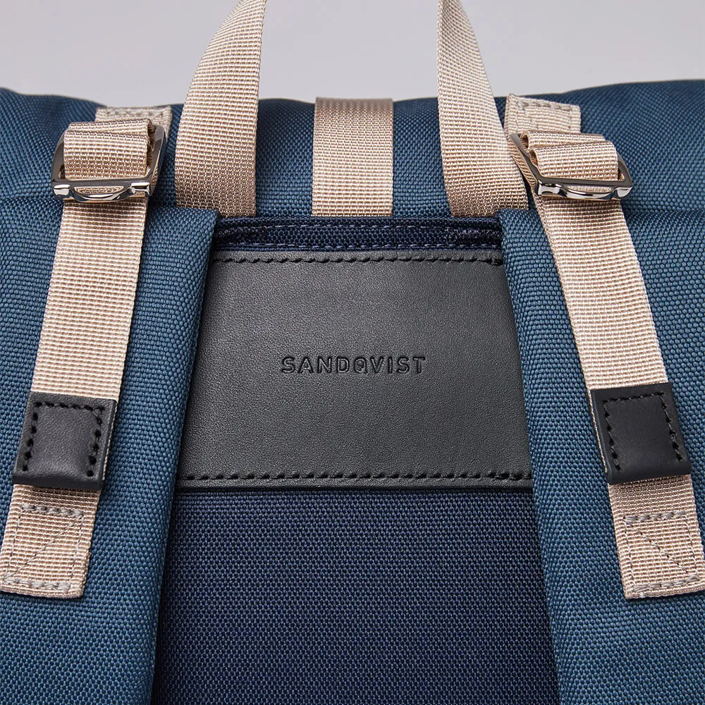 Рюкзак Sandqvist Bernt Multi Steel blue - Navy blue - фото 7
