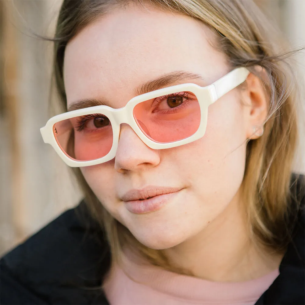 Очки WhiteLab Jazz monger White Milk / Pink - фото 1