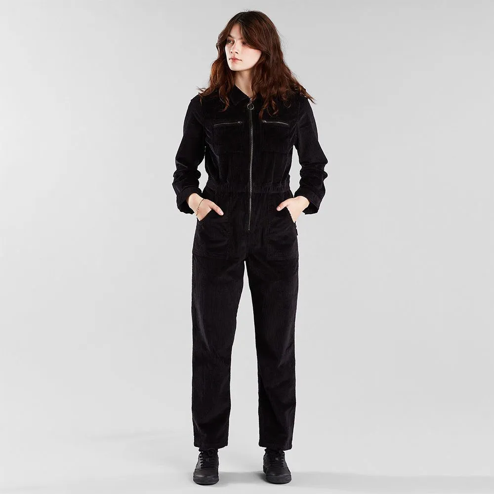 Комбинезон Dedicated Hultsfred Corduroy Black женский - фото 6