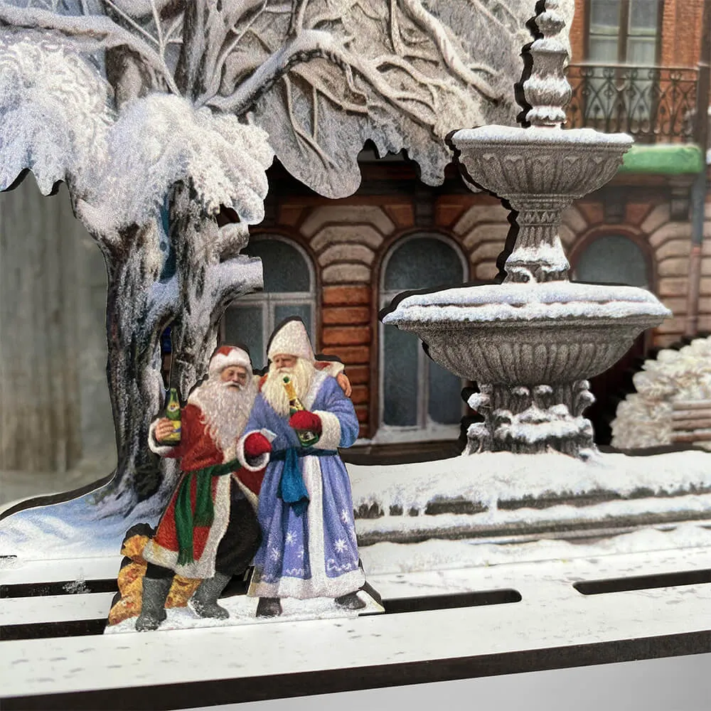 Набор Тот самый Петербург зимний с фонтаном - фото 2