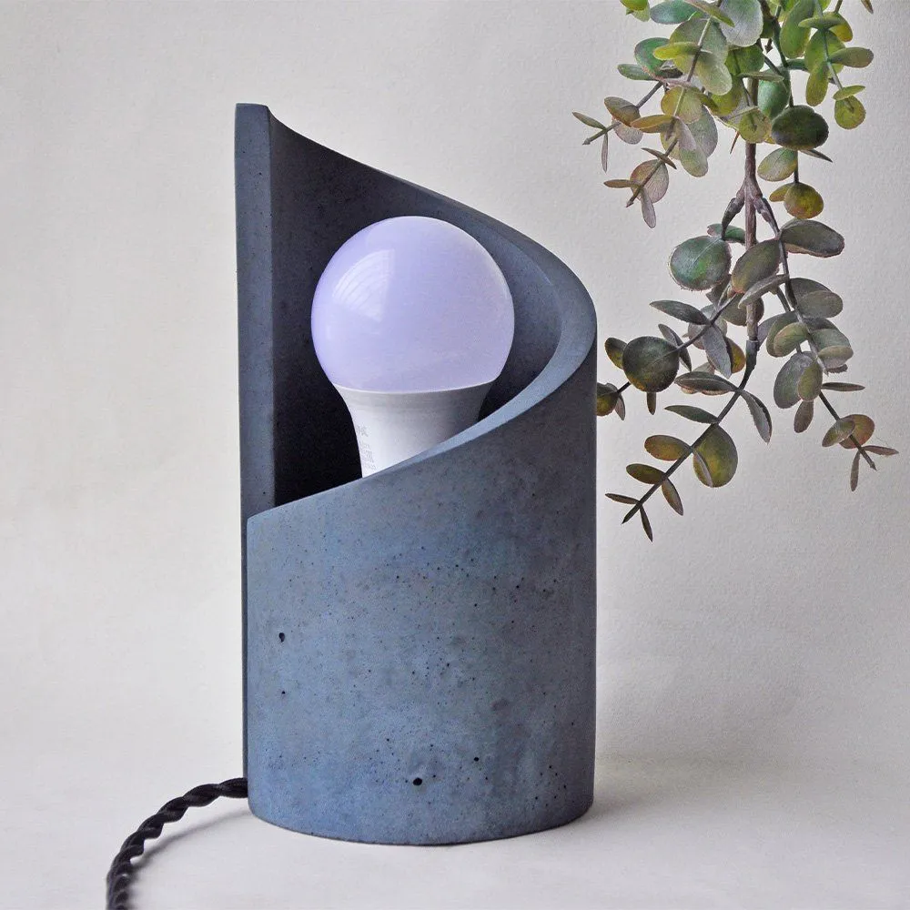 Светильник CONCRETE COLOR Fackel глубинный синий - фото 1