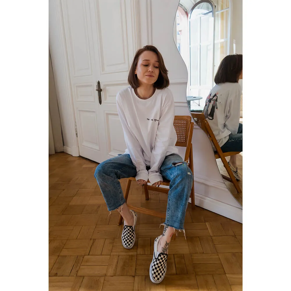 Лонгслив Friend Function Ты Не Одна белый - фото 6